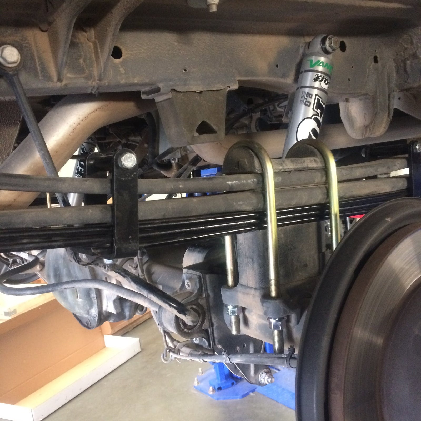 Rear Mini Spring Pack 3 Leaf 1.25 Inch Lift Sag Correction Sprinter 2500 2WD (2007-Up) Van Compass