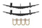 Rear Mini Spring Pack 6 Leaf 2 Inch Lift W/ Striker Lift Kit Sprinter 2500 2WD (2007-Up) Van Compass