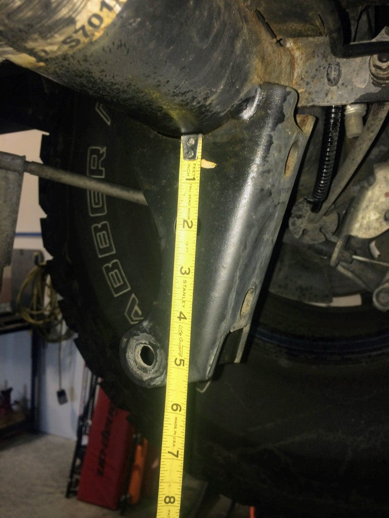 Rear High Clearance Shock Extension Brackets Ford Transit (2015-Up) Van Compass