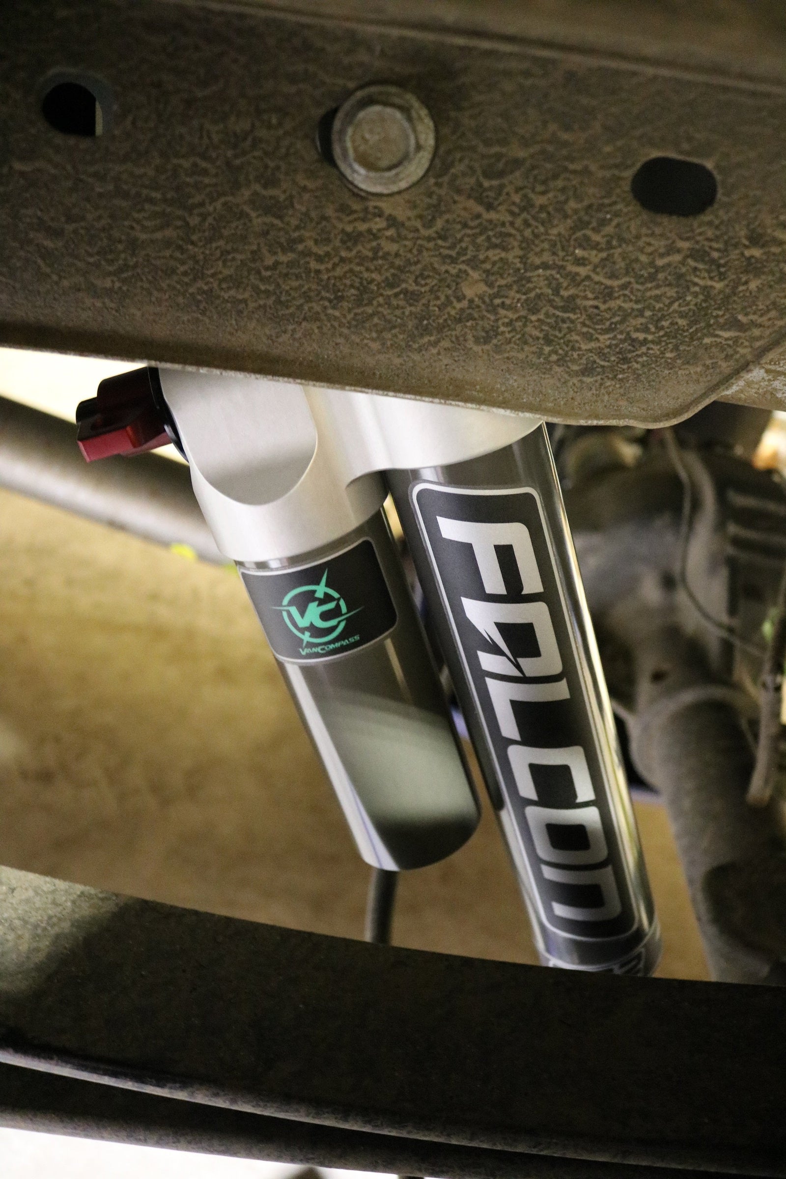 Falcon 3.3 Sp2 Fast Adjust Shocks Mid/Heavy Tune Rear Ford Transit (2015-Up) Pair Van Compass
