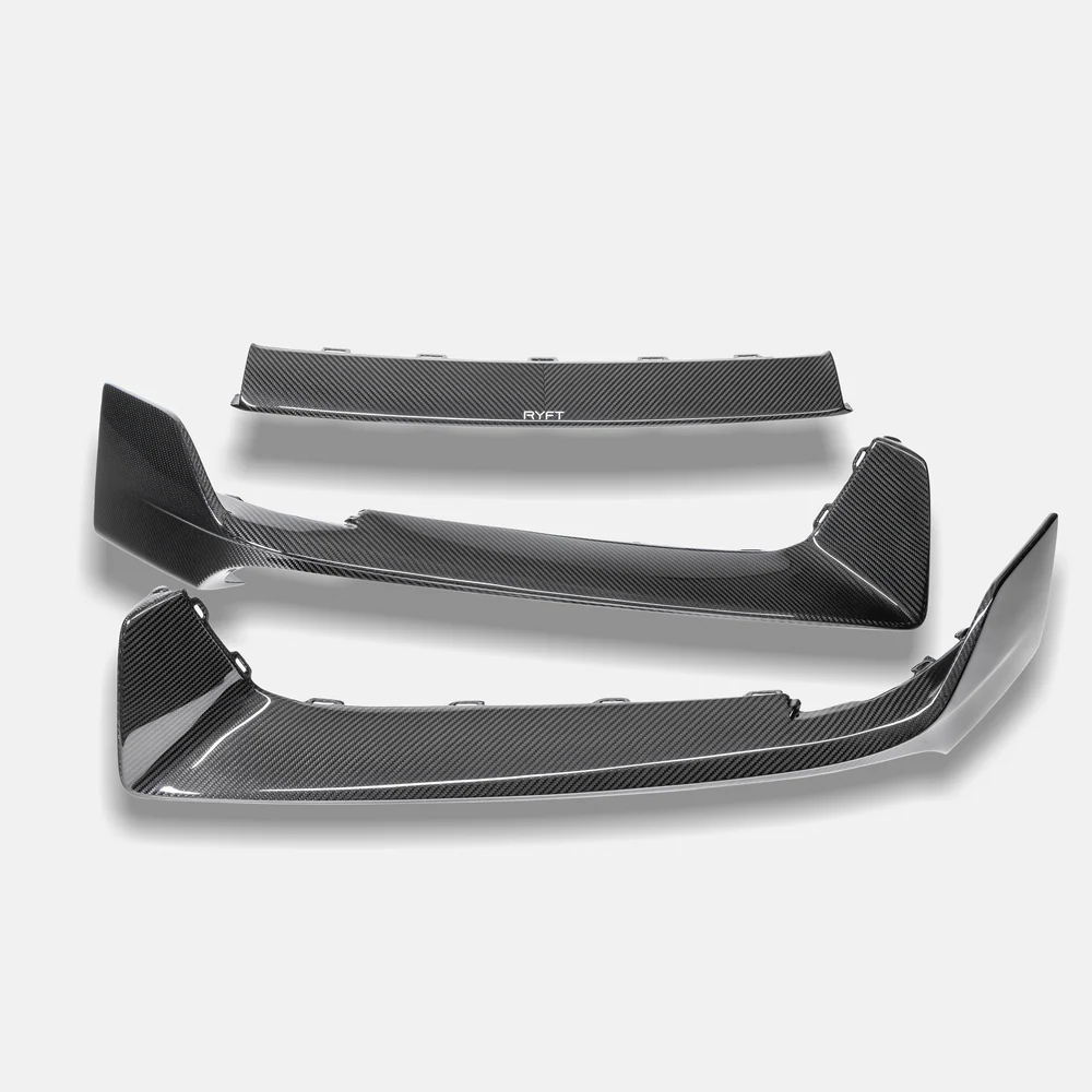 RYFT 2021+ Porsche 911 (992) Turbo S Carbon Fiber Front Splitter - Legends Auto Parts