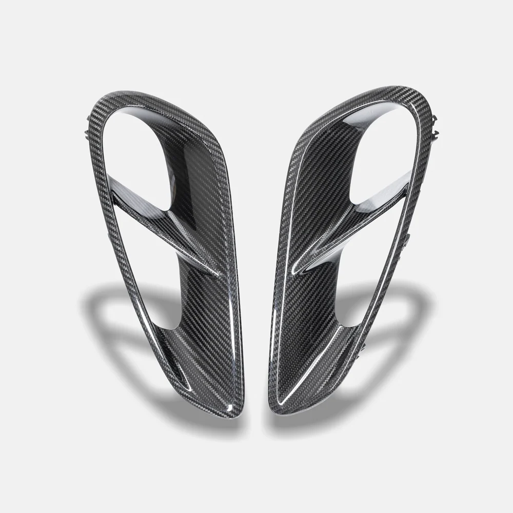 RYFT 2021+ Porsche 911 (992) Turbo S Carbon Fiber Side Intake Covers - Legends Auto Parts