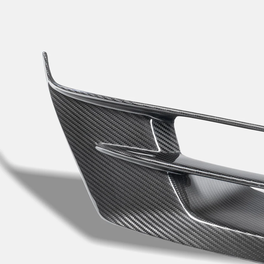 RYFT 2021+ Porsche 911 (992) Turbo S Carbon Fiber Rear Lower Bumper Vents - Legends Auto Parts