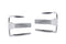 XB LED Headlight Trim Bezels: LF541 (Chrome / Set)