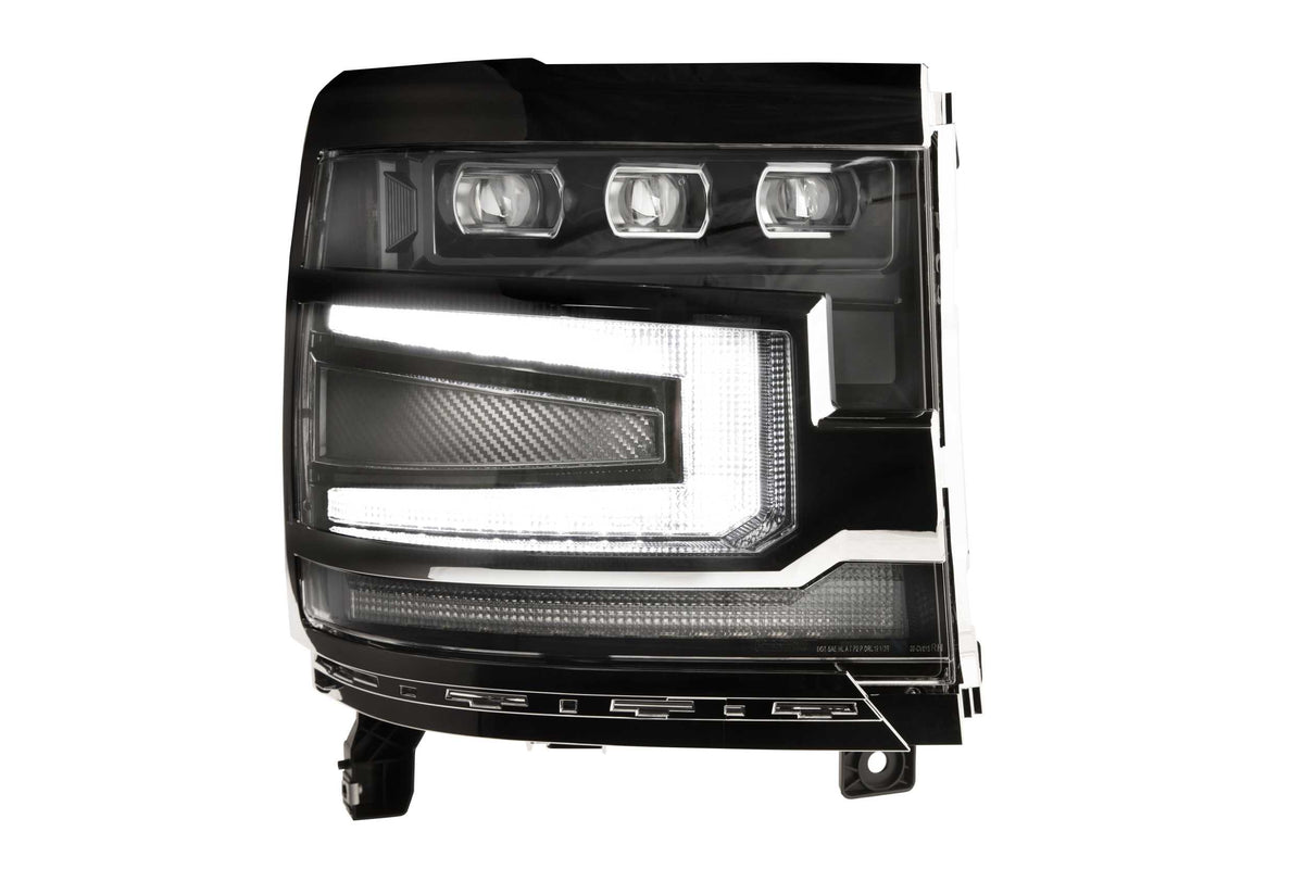 XB LED Headlights: Chevrolet Silverado 1500 (16-18 / Set)