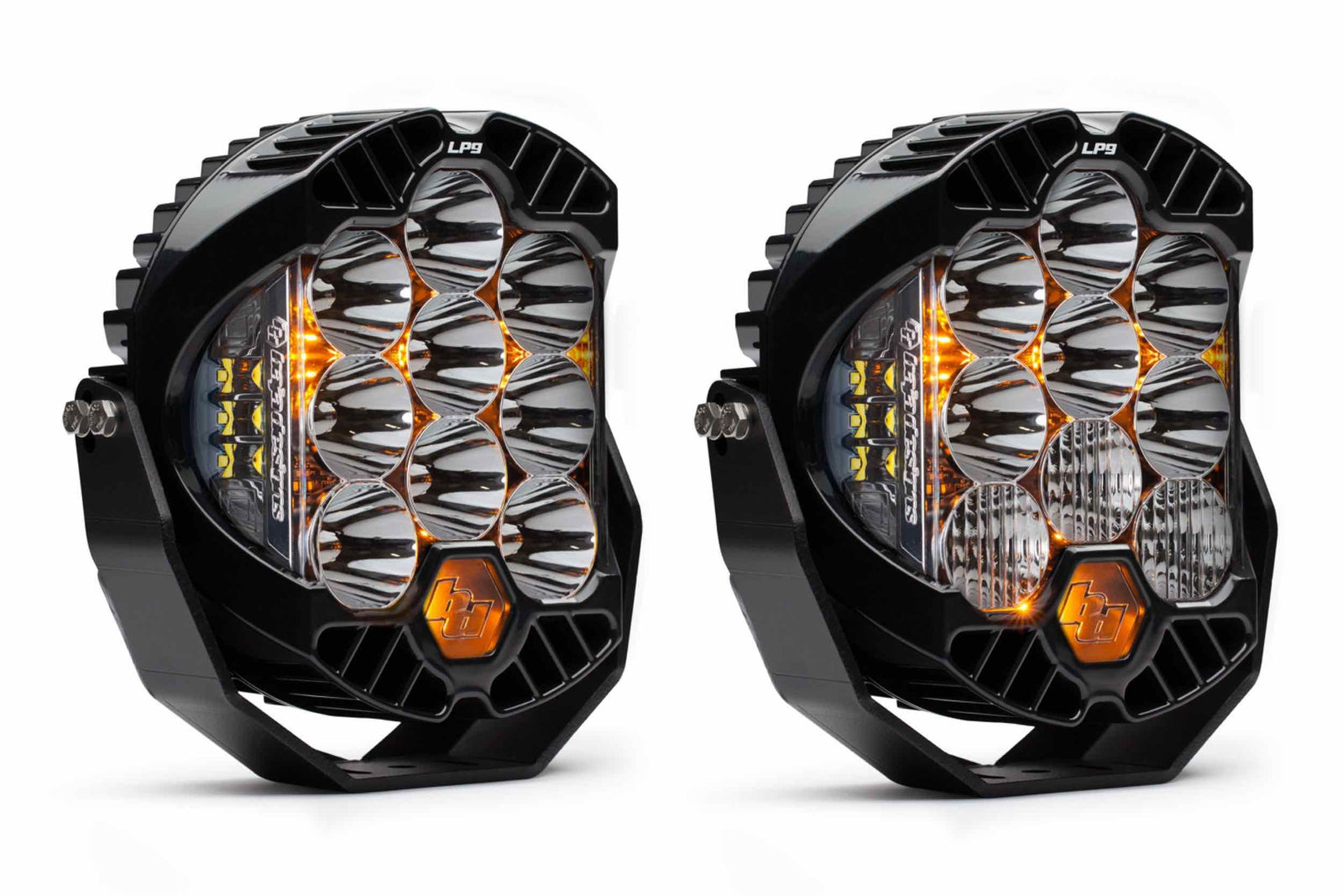 BD LP9 Racer Edition LED Pod: (Each / White / High Speed Spot Beam)