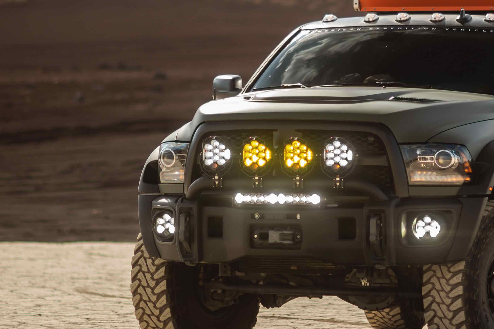BD 10in Light Bar Cover (Amber / OnX6 series)