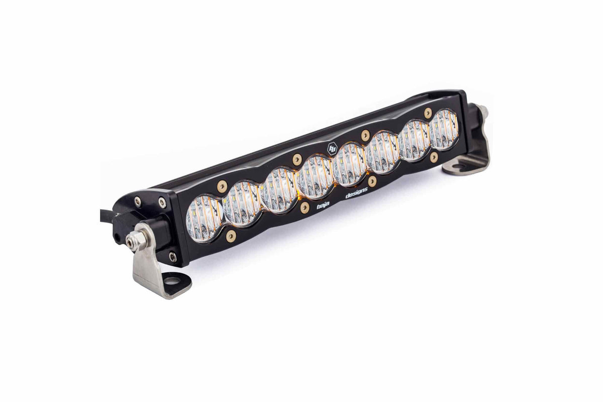 BD 10in S8 Series LED Light Bar: (White / Driving Combo Beam)