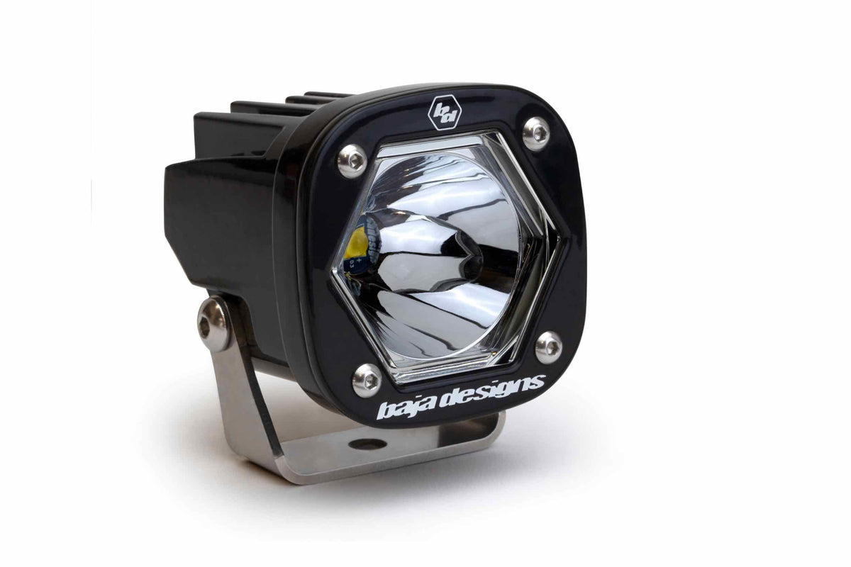 BD S1 LED Pod w/ Bracket (Each / White / Spot Beam)