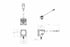 BD S1 LED Pod w/ Bracket (Each / White / Spot Beam) (Laser Model)