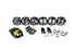 Pro6 Gravity LED System: Can-Am X3 (Overhead / 7 Lights)