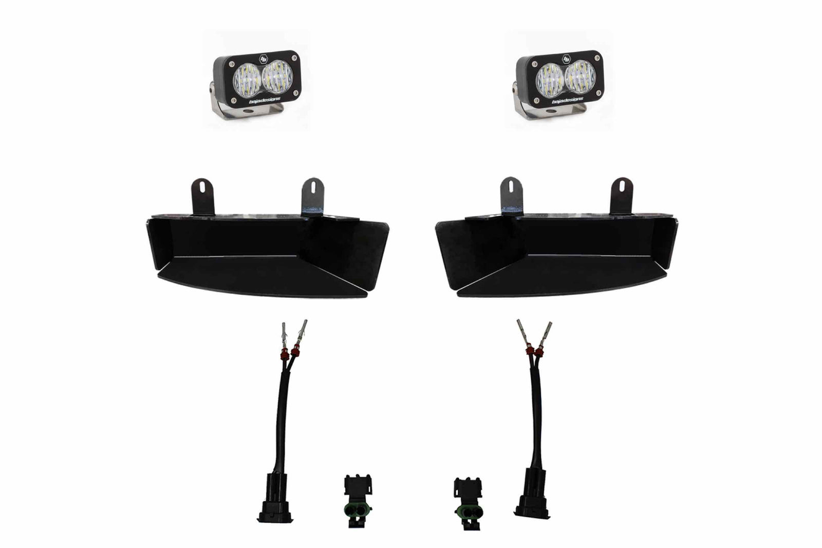BD LED Fog Kit: Dodge Ram HD (19+) (S2 Sport / Amber)