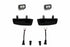 BD LED Fog Kit: Dodge Ram HD (19+) (S2 Sport / Amber)