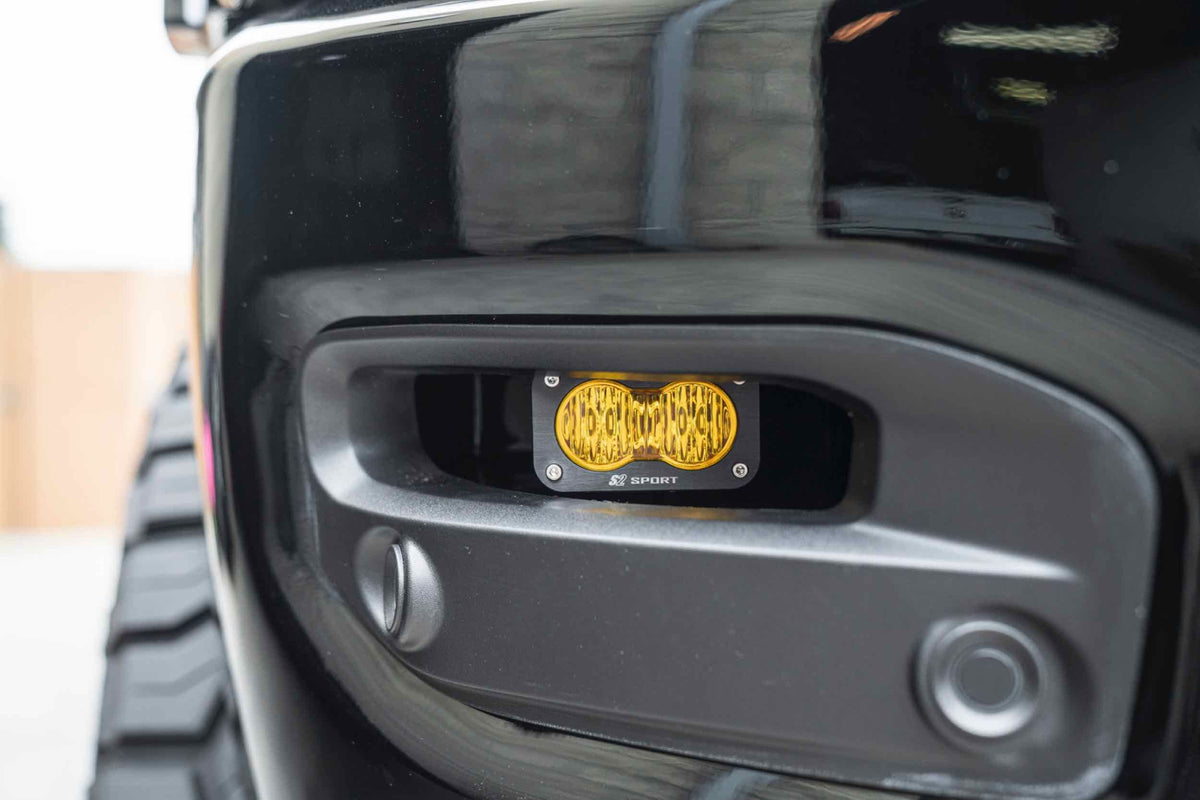BD LED Fog Kit: Dodge Ram HD (19+) (S2 Sport / Amber)