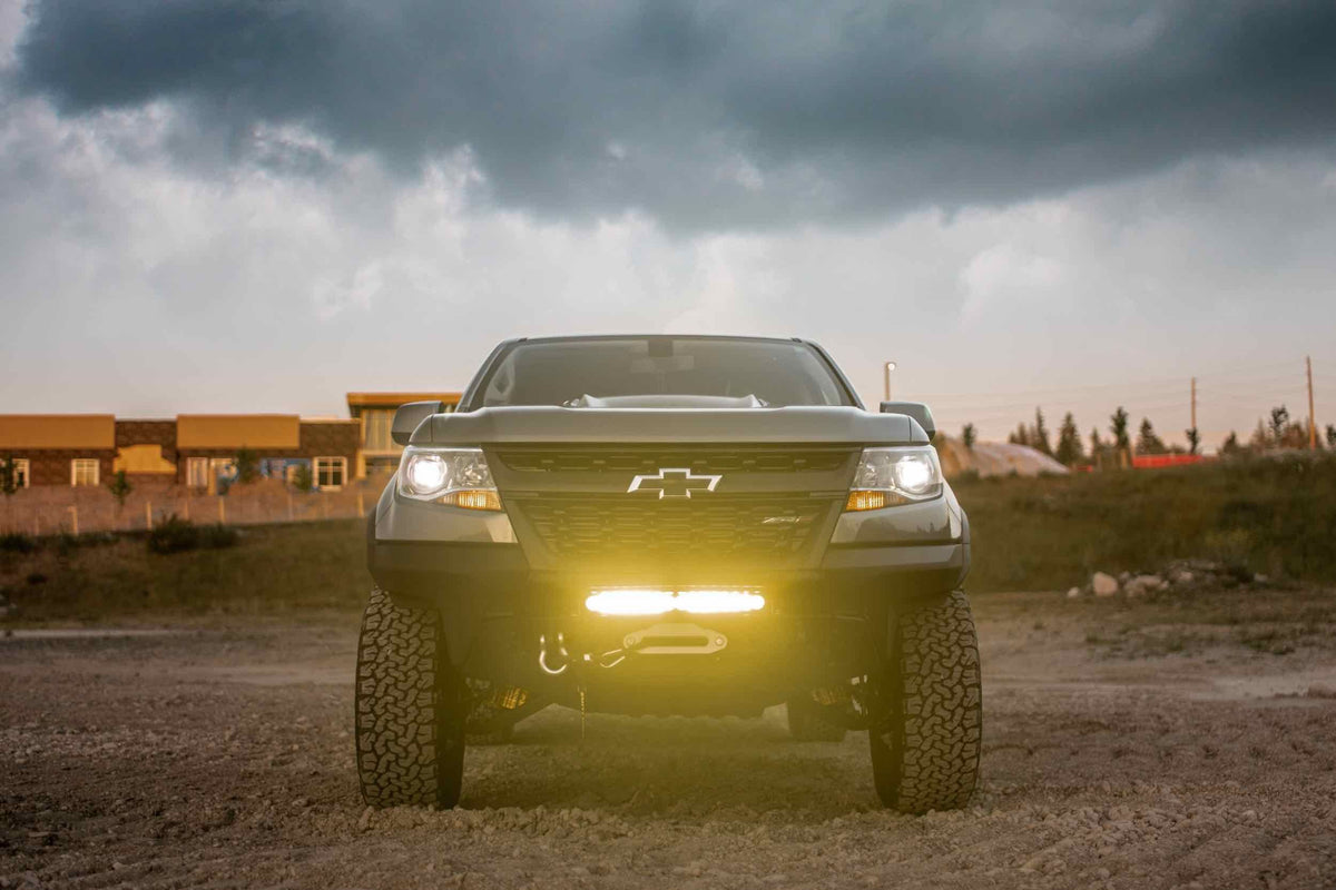 BD 60in OnX6 LED Light Bar: (Amber+White / Dual Control Pattern)