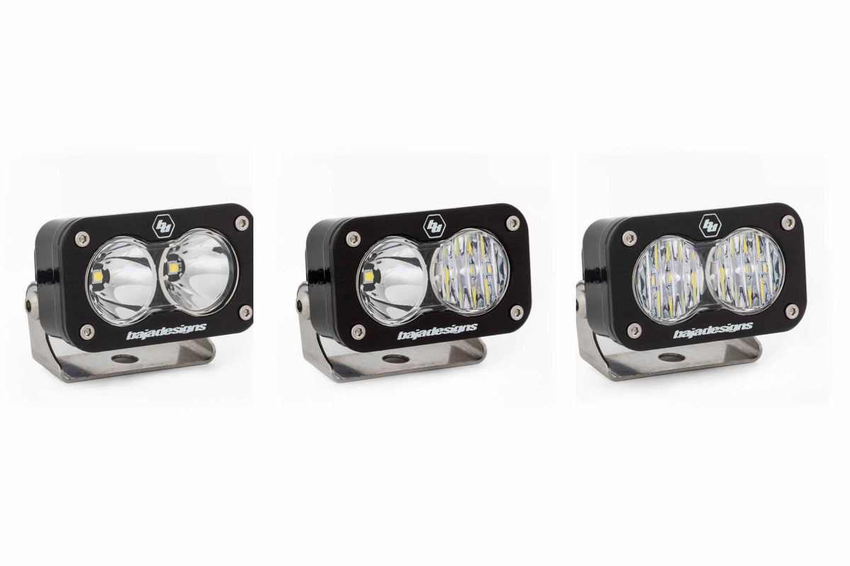 BD S2 Sport LED Wide Cornering Amber Flush Mount