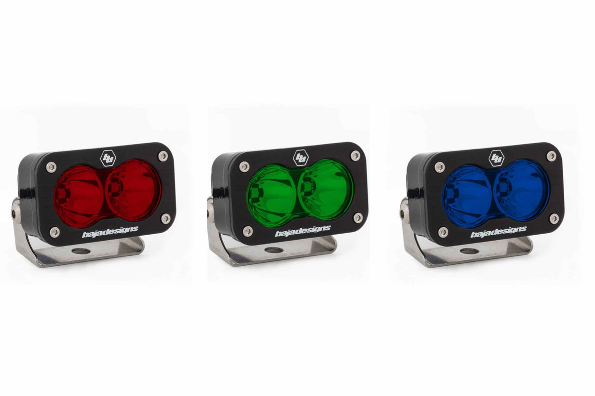 BD S2 Pro LED Work Light: (Each / Amber / Wide Cornering Beam)