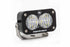 BD S2 Pro LED Work Light: (Each / White / Driving Combo Beam / Flush Mount / White Housing)