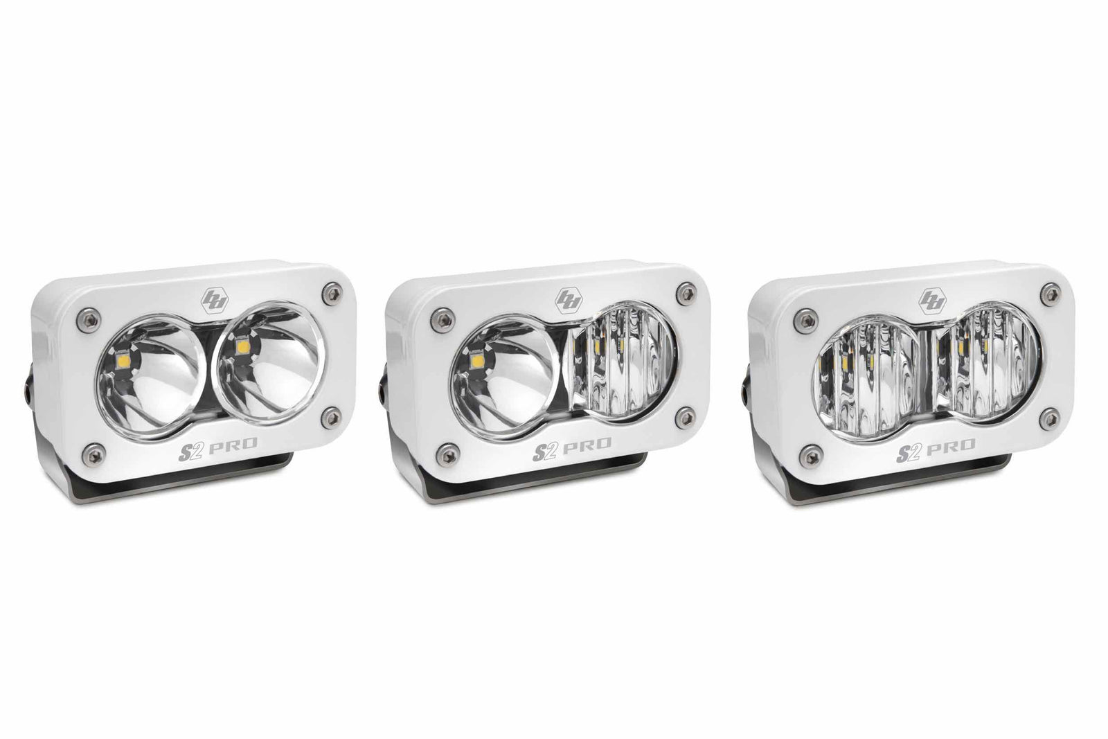 BD S2 Pro LED Work Light: (Each / Amber / Work-Scene Beam / Flush Mount)