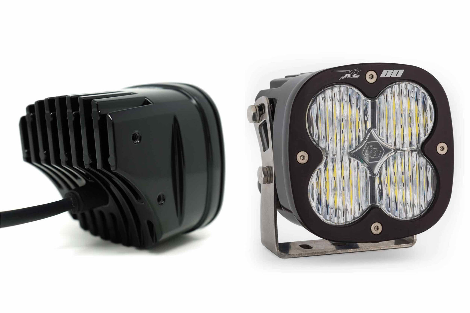 BD XL80 LED Light Pods: (Each / Clear / Work-Scene Beam)