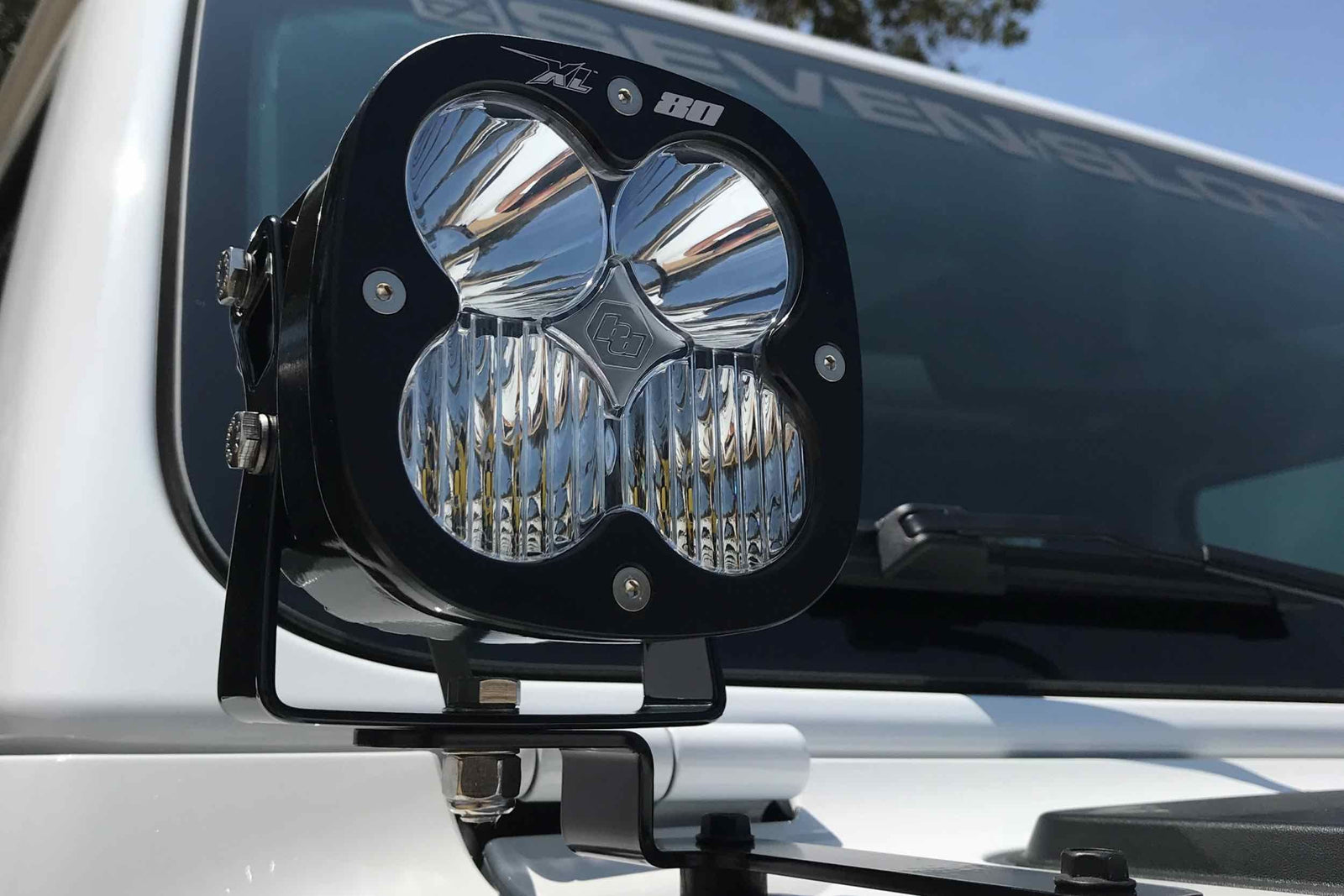 BD XL80 LED Light Pods: (Each / Clear / Wide Cornering Beam)