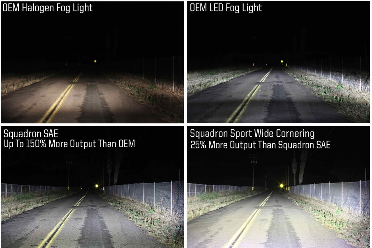 BD XL Pro LED Light Pods: (Each / Clear / Wide Cornering Beam)