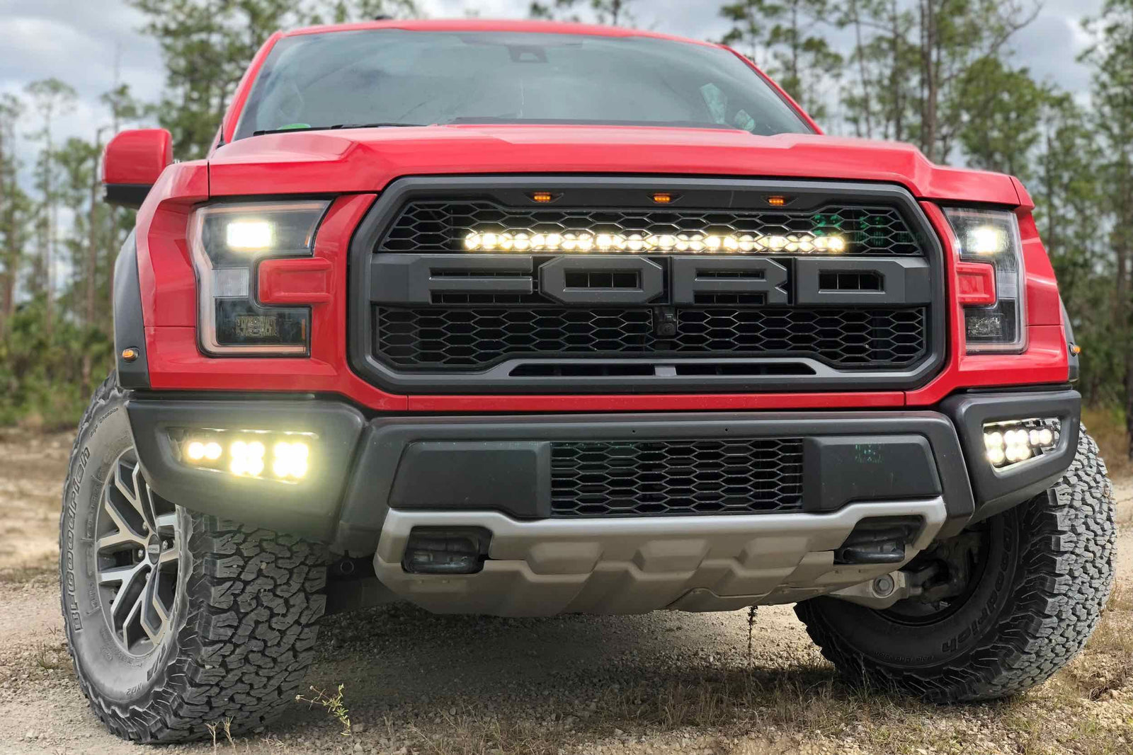 BD Grille-Mount LED System: Ford Raptor (17-20) (30in / OnX6+ Bar)