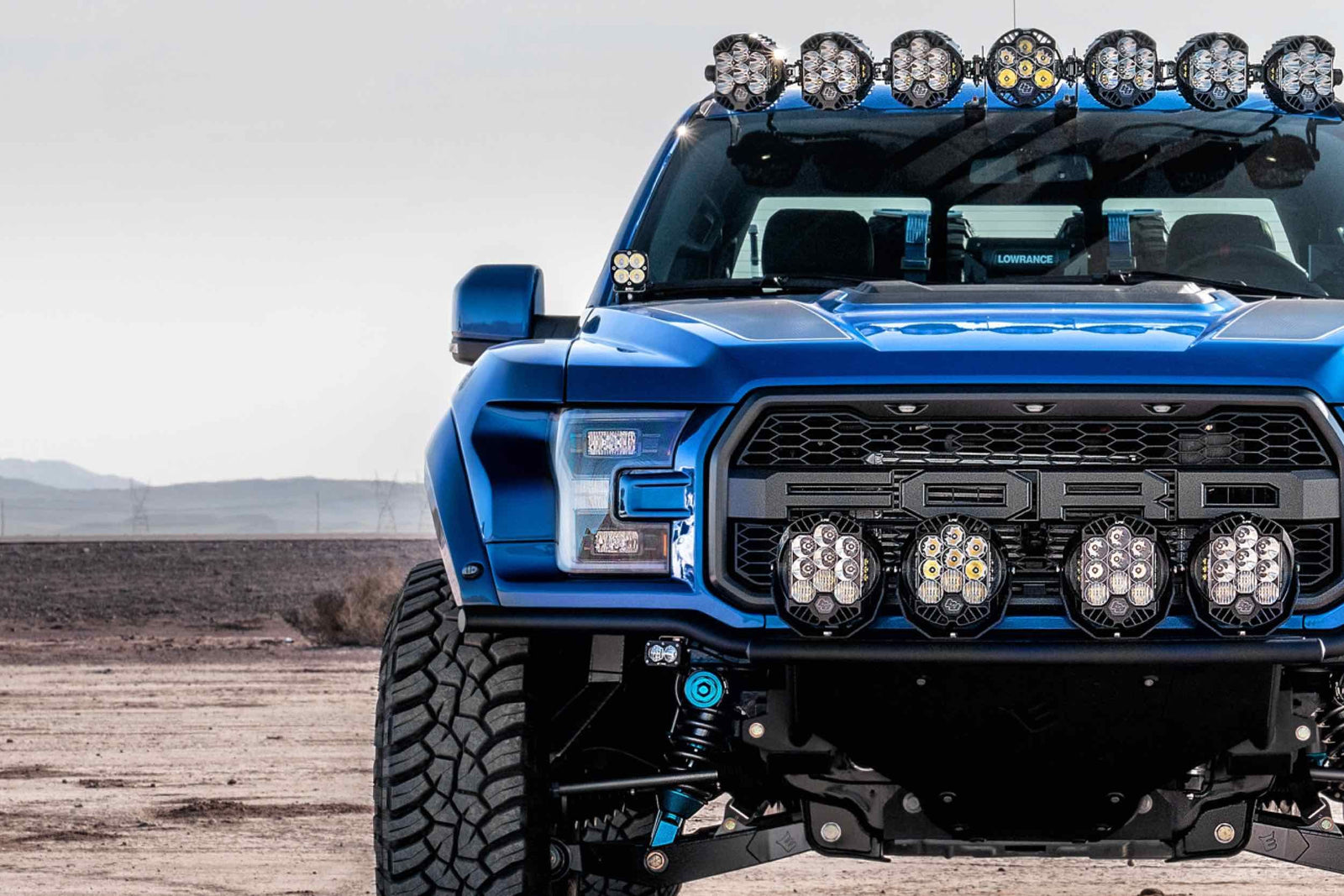 BD Ditch Light LED System: Ford F150 Raptor (10-14) (Squadron Sport)