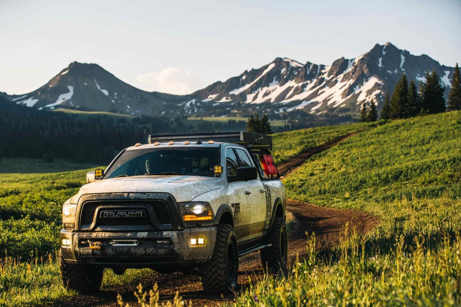 BD Ditch Light LED System: Dodge Ram 1500 (09-18) (Squadron Pro)