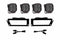 BD LED Fog Kit: Dodge Ram (Horizontal Fogs) (Amber / Squadron SAE)