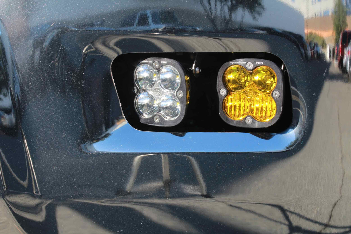BD LED Fog Kit: Dodge Ram (Horizontal Fogs) (White / Squadron SAE)