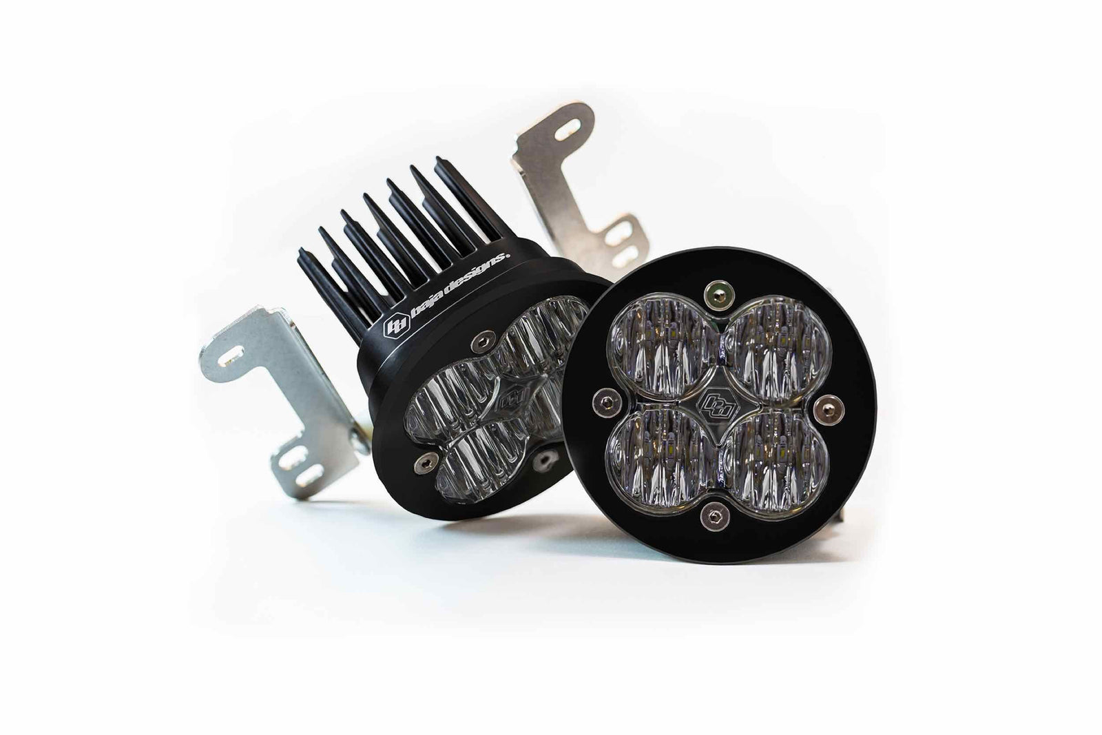 BD LED Fog Kit: Jeep JK (07-18) (White / Squadron SAE-R)