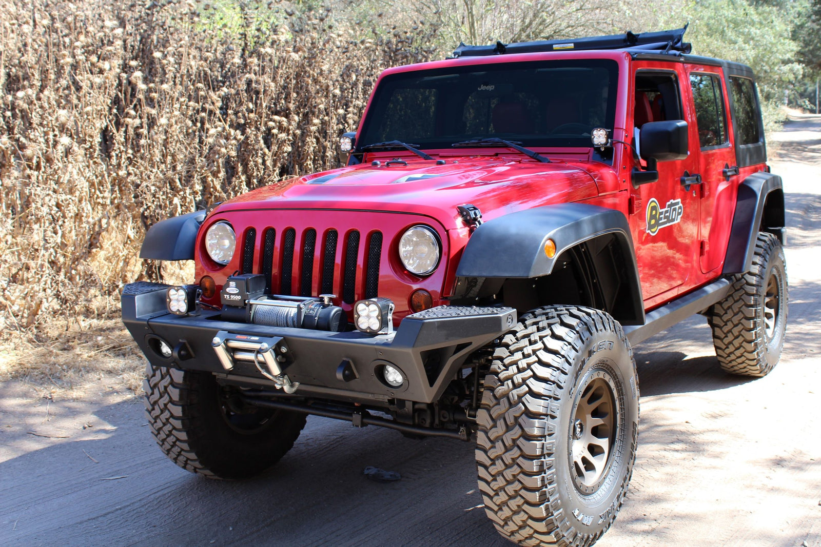 BD LED Fog Kit: Jeep JK (07-18) (White / Squadron SAE-R)