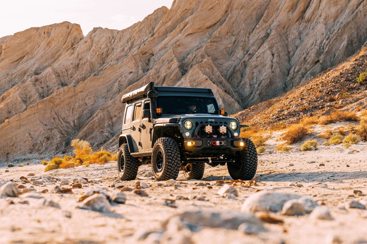 BD LED Fog Kit: Jeep JK Rubicon X / 10th anniv.(13-16) (White / Squadron-R Pro)