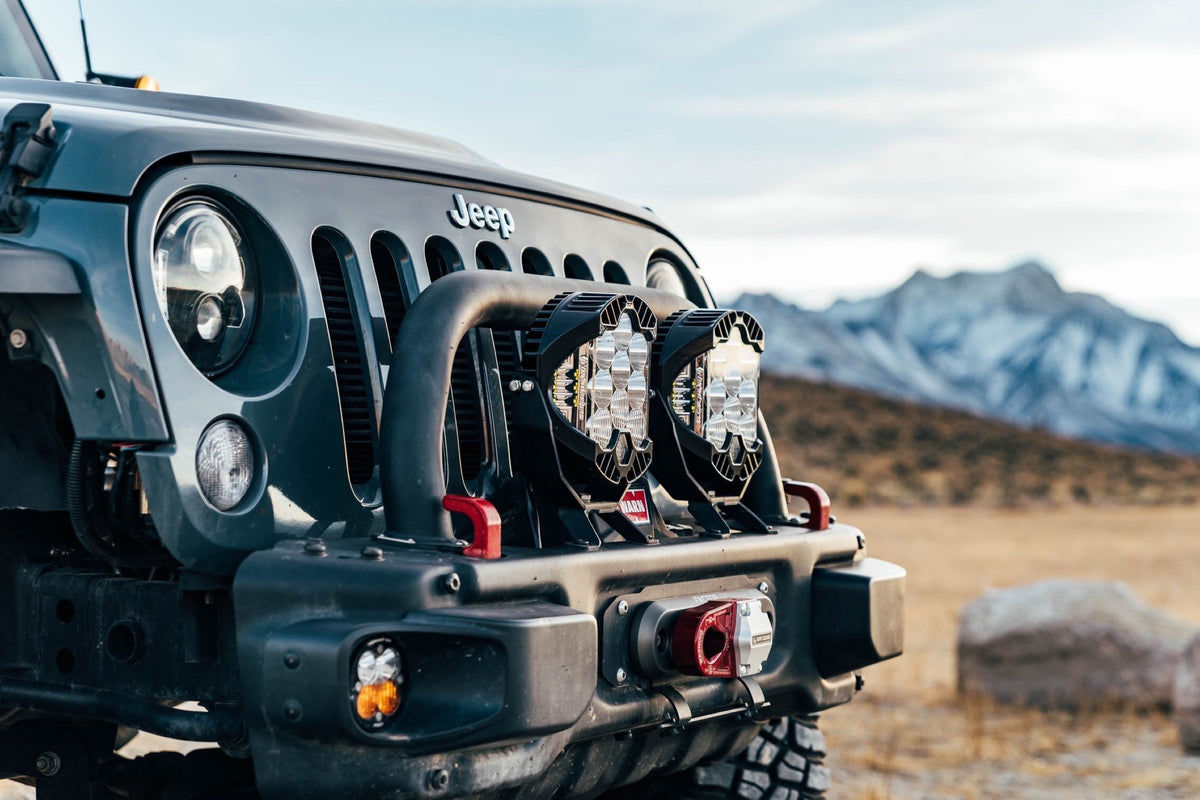 BD LED Fog Kit: Jeep JK (07-18) (White / Squadron Sport)