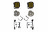 BD LED Fog Kit: Canyon/Colorado (15-20) (Amber / Squadron SAE)