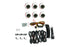 Cyclone V2 Rock Light Lens: Clear (6pk)