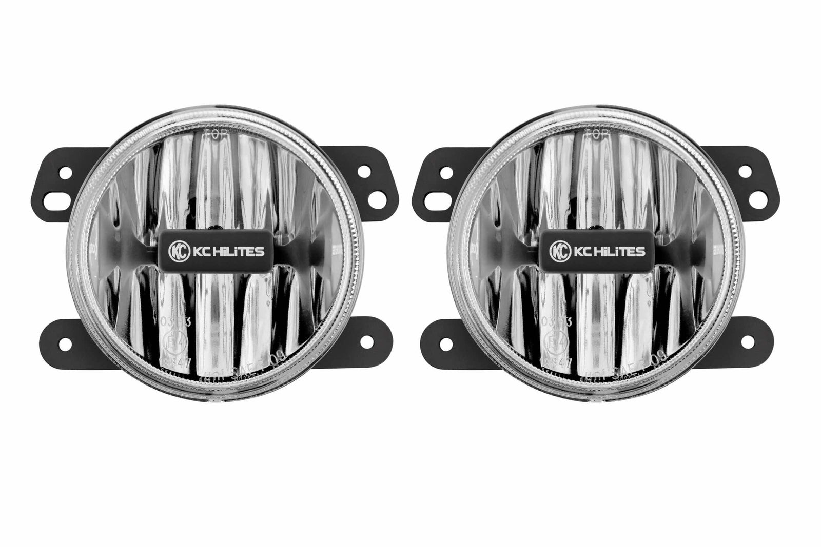Gravity G4 Fogs: Wrangler JK (10-18) (Set / White)