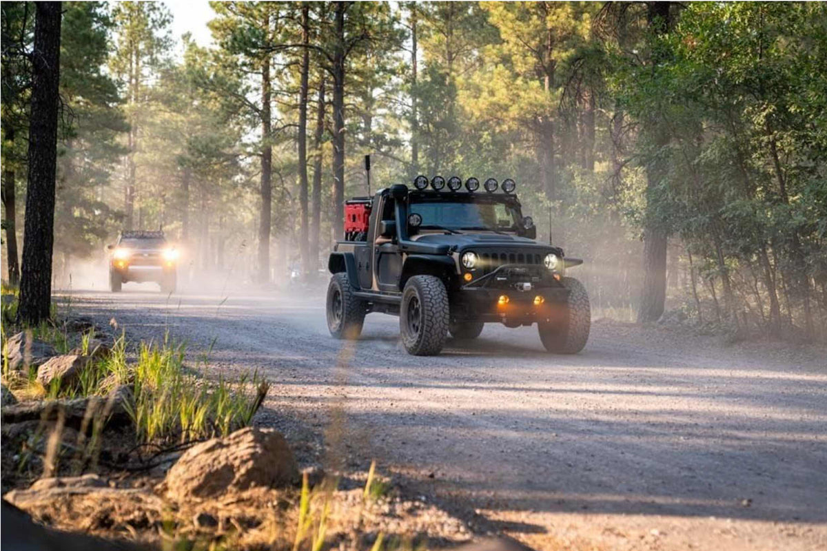 Gravity G4 Fogs: Wrangler JK (10-18) (Set / White)
