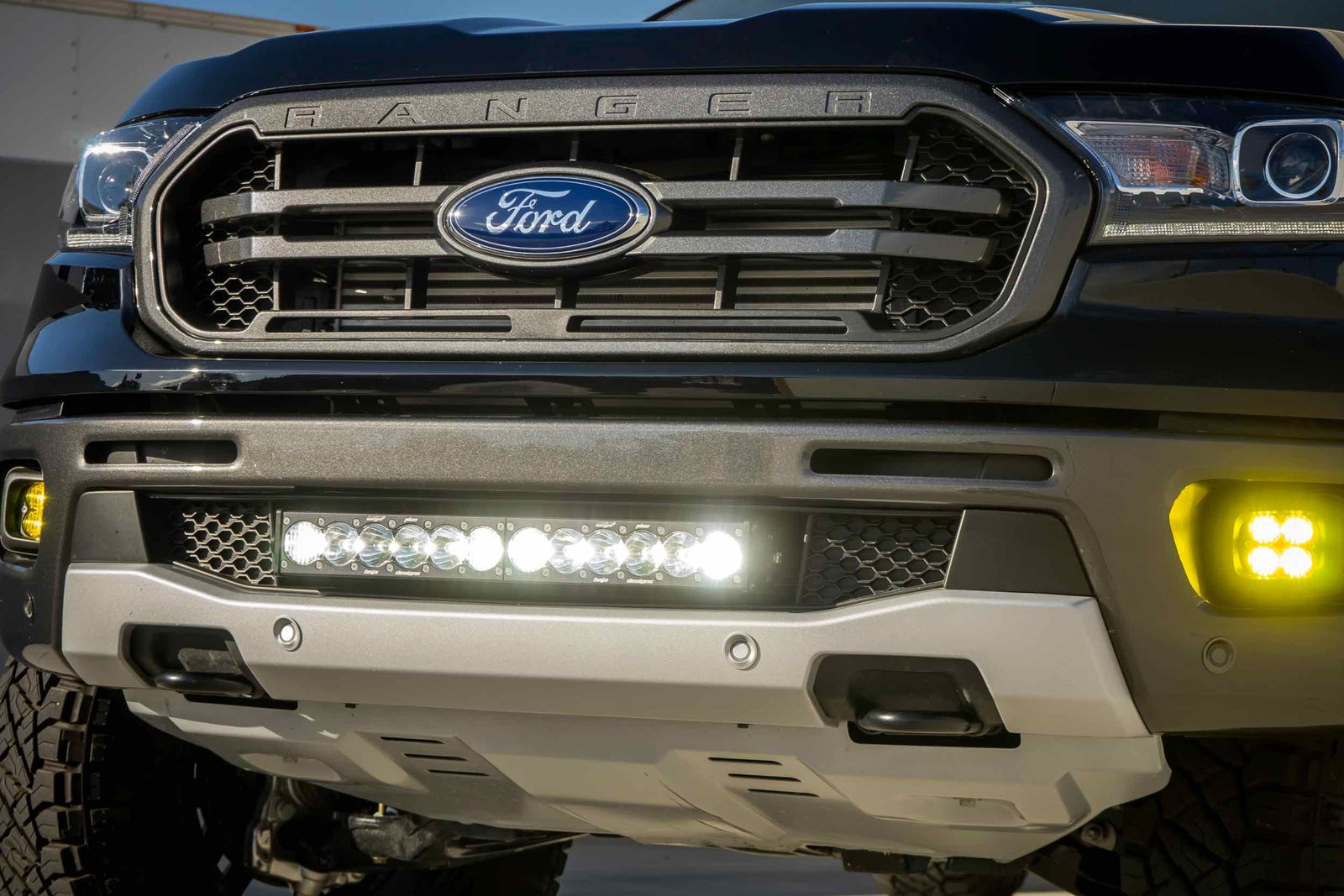 BD Grille-Mount LED System: Ford Ranger (19+) (Squadron Sport)