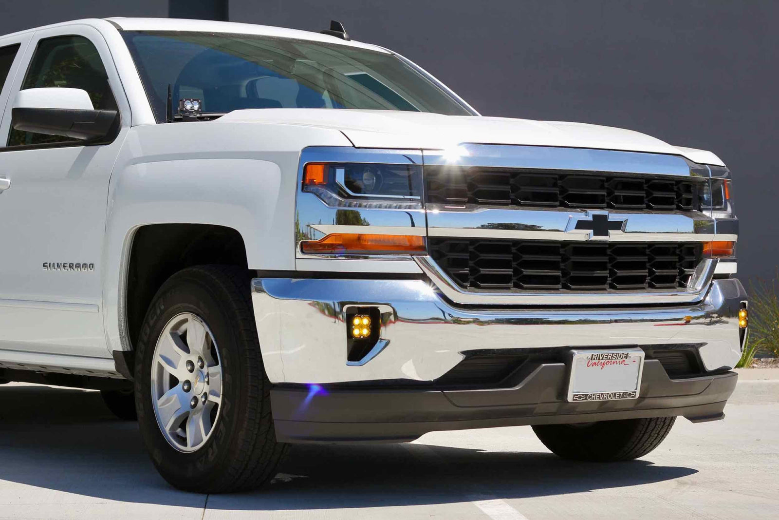 BD LED Fog Kit: Silverado 1500 (16-18) (Clear / Squadron Sport)