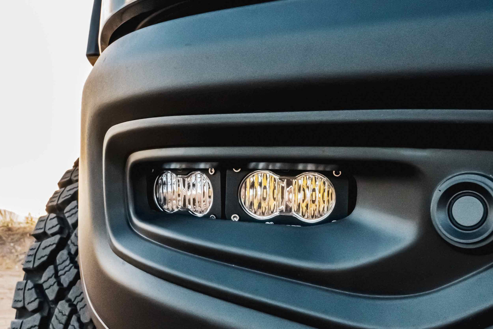 BD LED Fog Kit: Dodge Ram 1500 (19+) (S2 Sport / White)