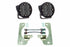 BD LED Fog Kit: Jeep JL (19+) (Amber / Squadron SAE Sport)