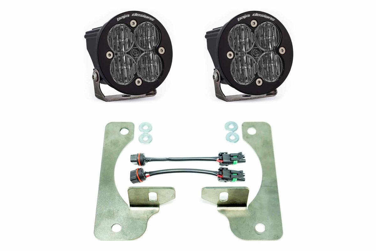 BD LED Fog Kit: Jeep JL (19+) (White / Squadron Pro)