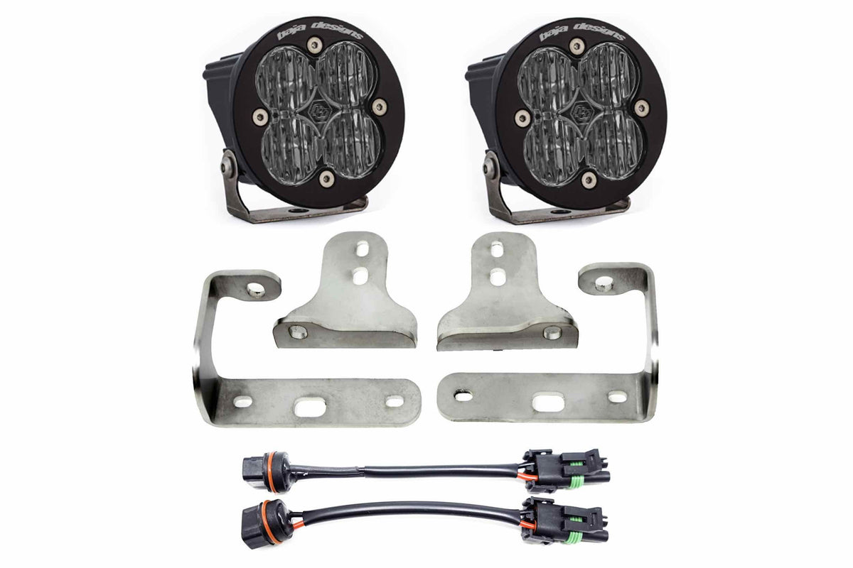 BD LED Fog Kit: Jeep JL (19+) (Amber / Squadron SAE Pro)
