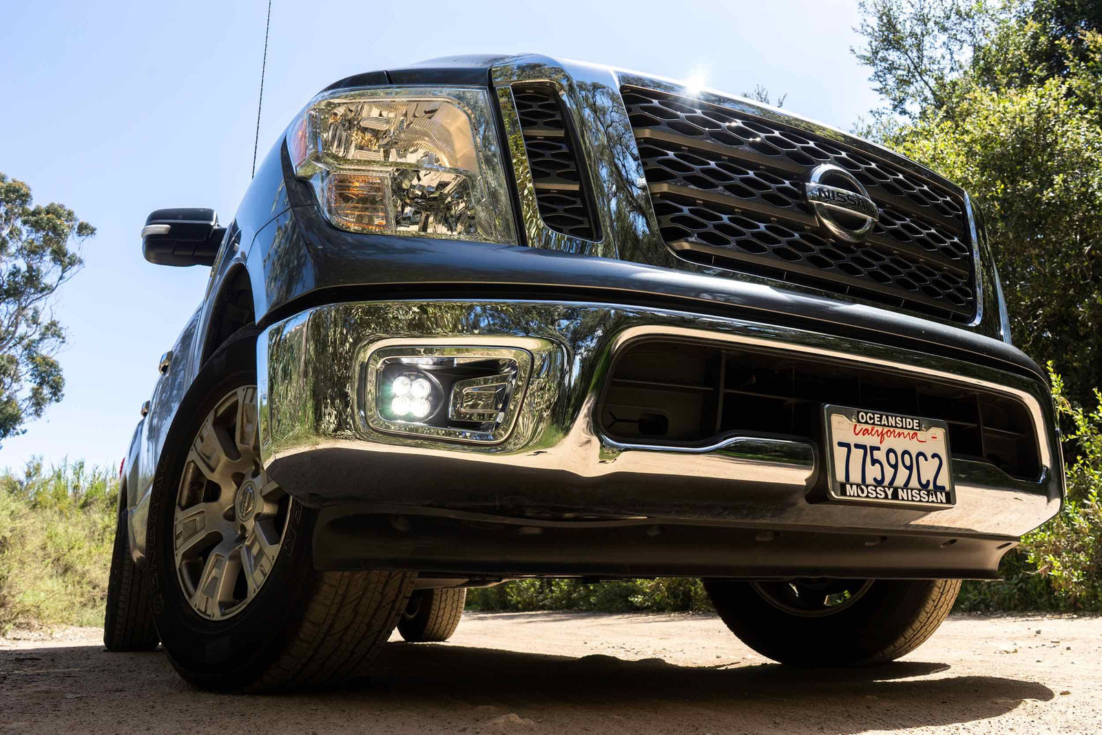 BD LED Fog Kit: Nissan Titan (17-18) (Clear / Squadron Sport)