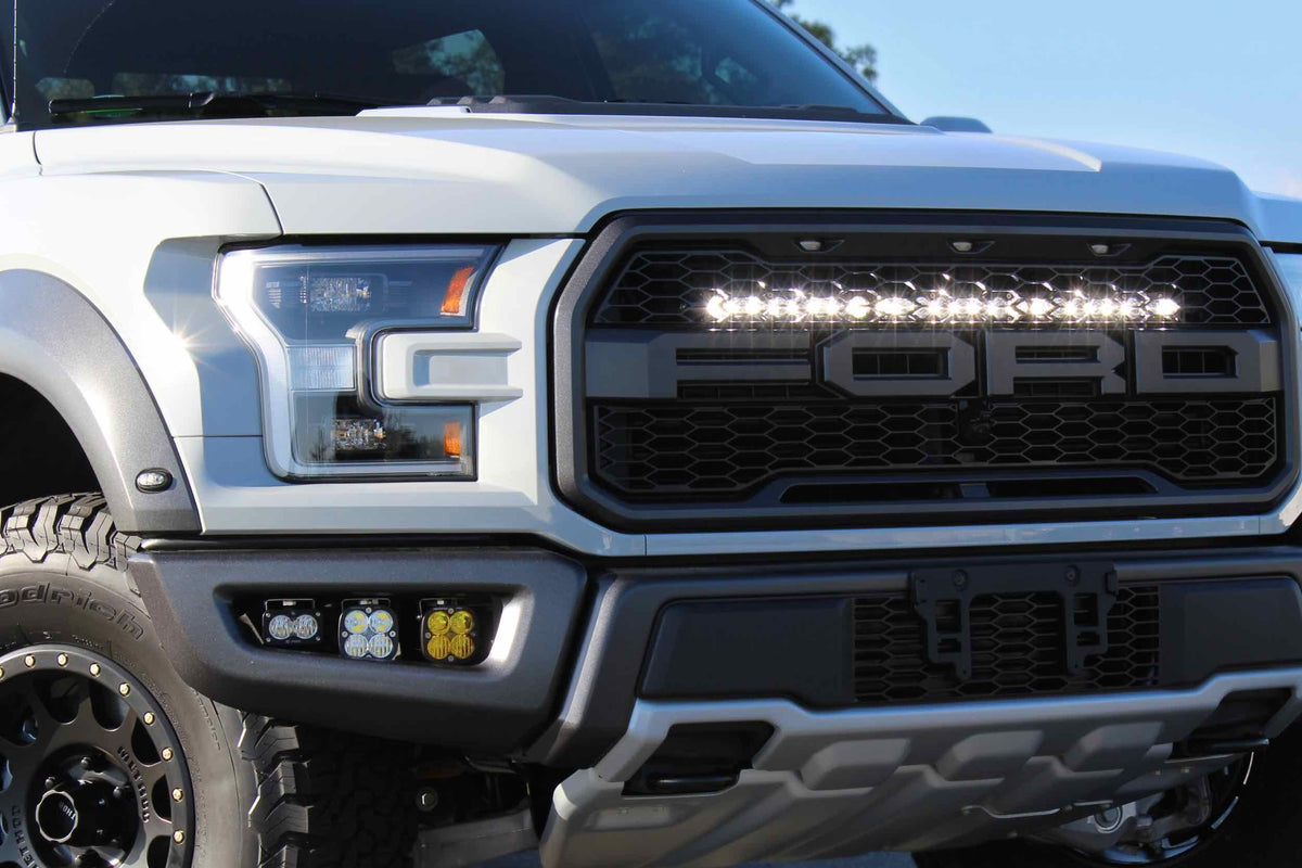 BD LED Fog Kit: Ford Raptor (17-20) (White / Squadron Pro)
