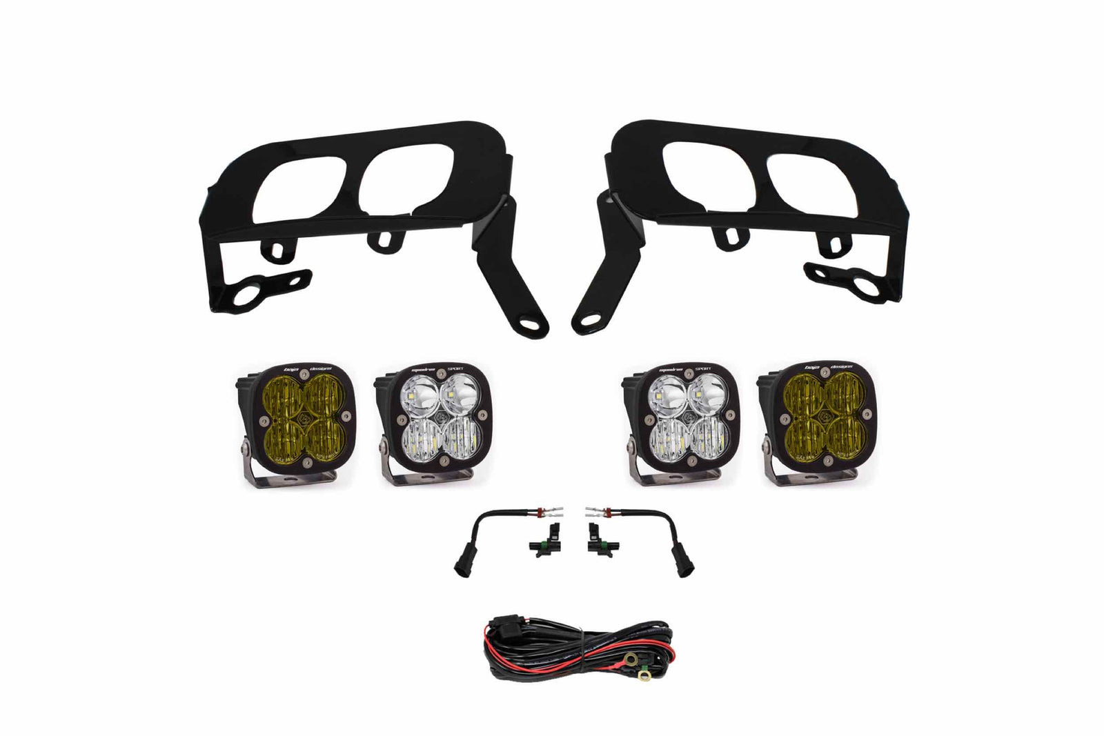 BD LED Fog Kit: Silverado 1500 (14-15) (Amber W/C & Sport D/C / Squadron SAE)