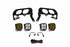 BD LED Fog Kit: Silverado 1500 (14-15) (White W/C & Sport D/C / Squadron SAE)