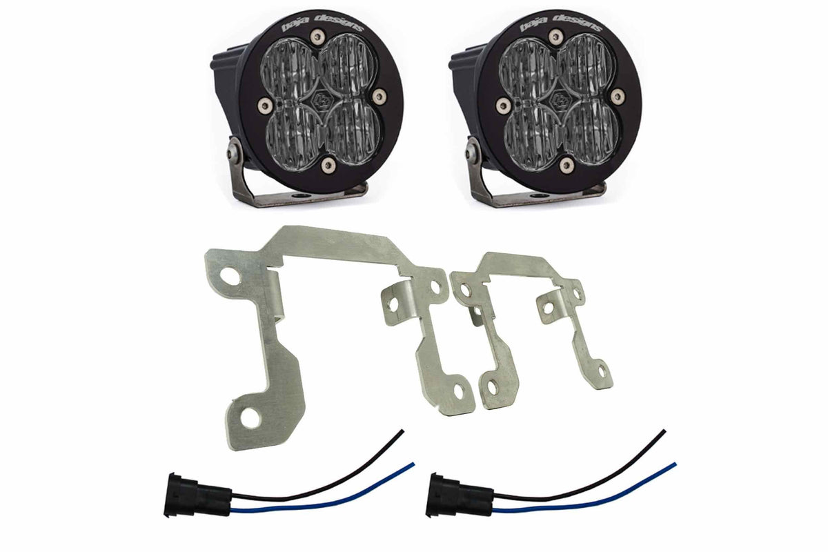 BD LED Fog Kit: Dodge Ram HD (19+) (White / Squadron SAE)